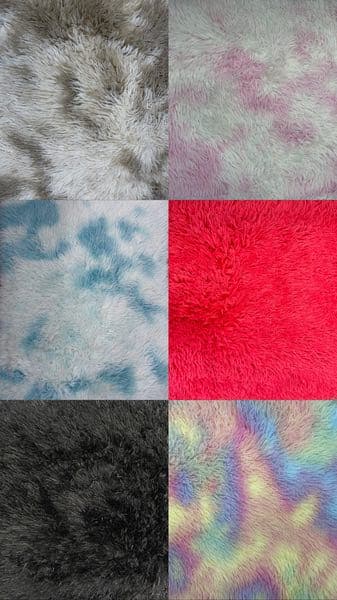VA Tapete Peludo pie de cama