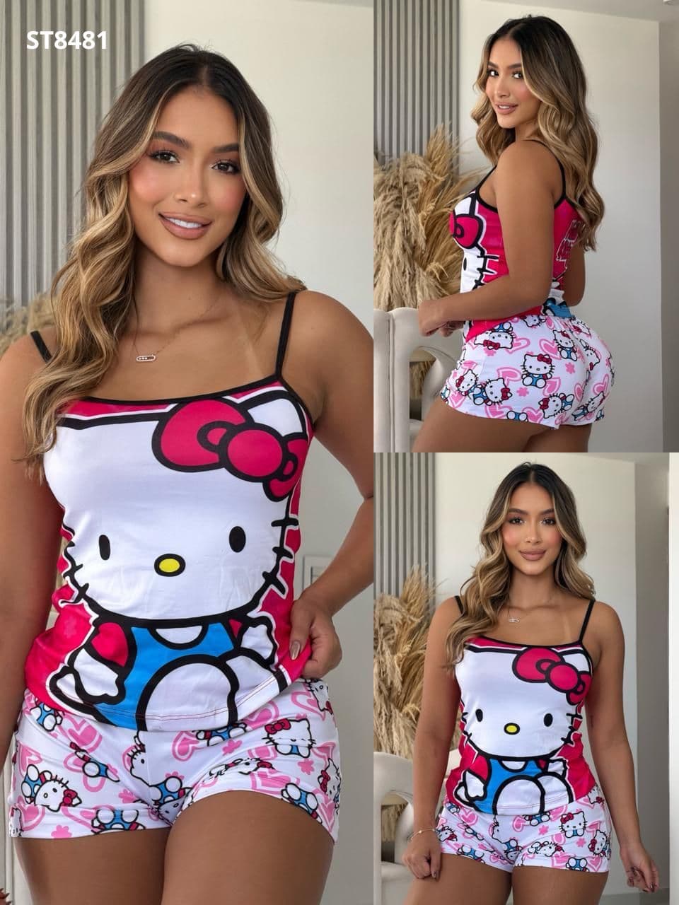 PIJAMA SHORT TIRAS