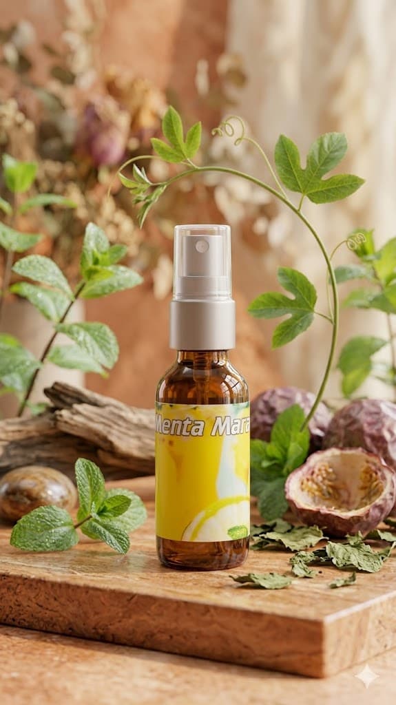 fragancia de menta de maracuya