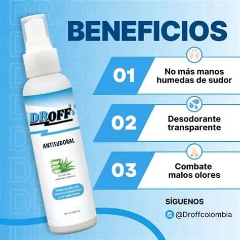 Dr off antisudoral 120ml