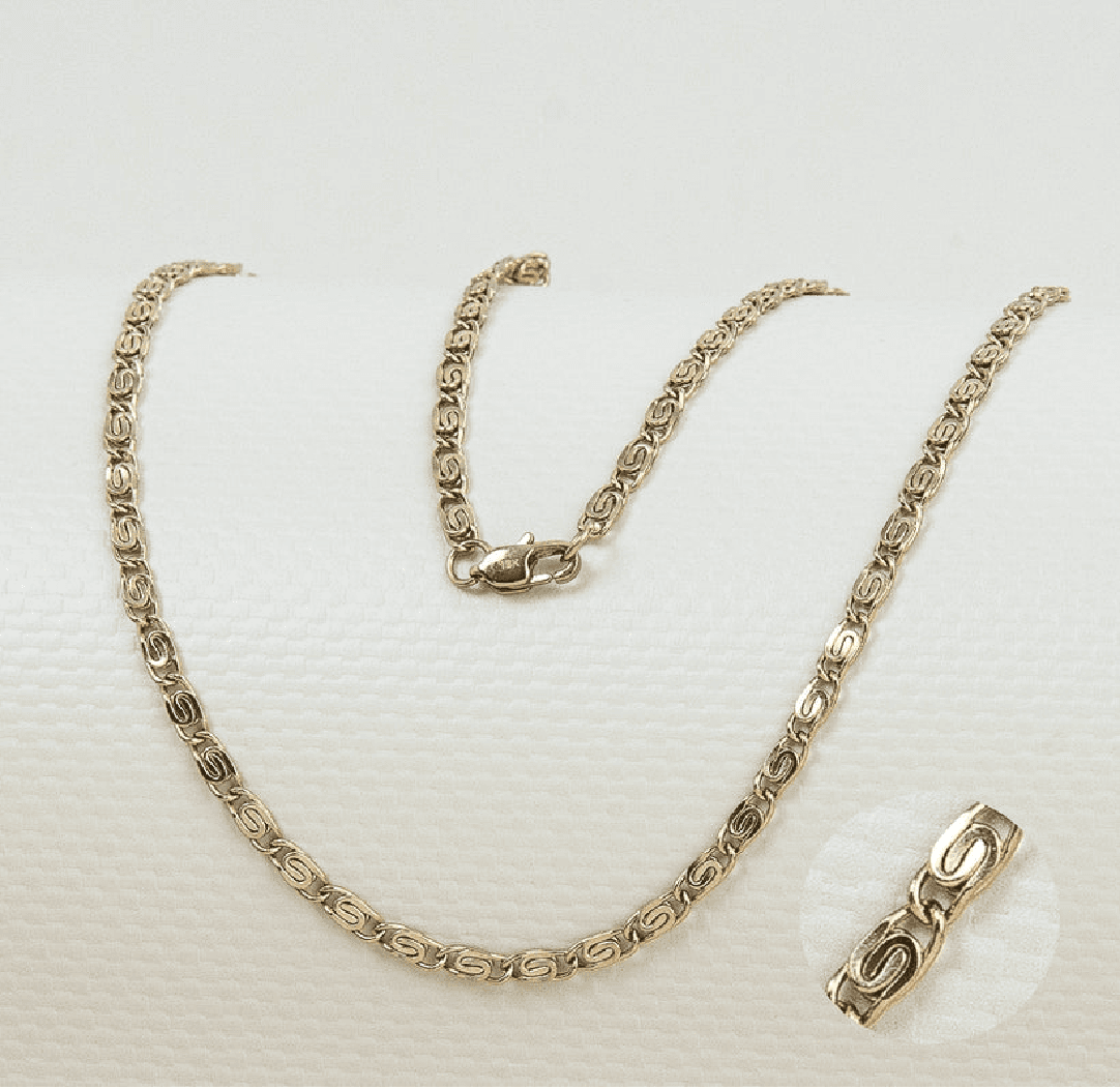 Cadena Clip - Oro laminado