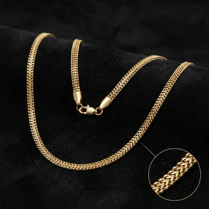 Cadena Roma - Oro laminado