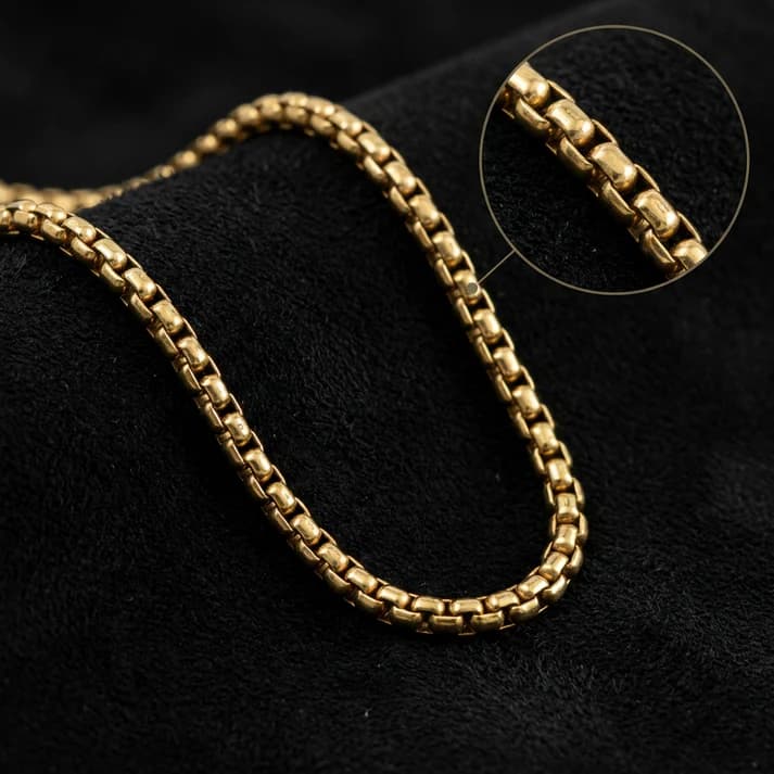 Cadena Veneciana - Oro laminado 18K