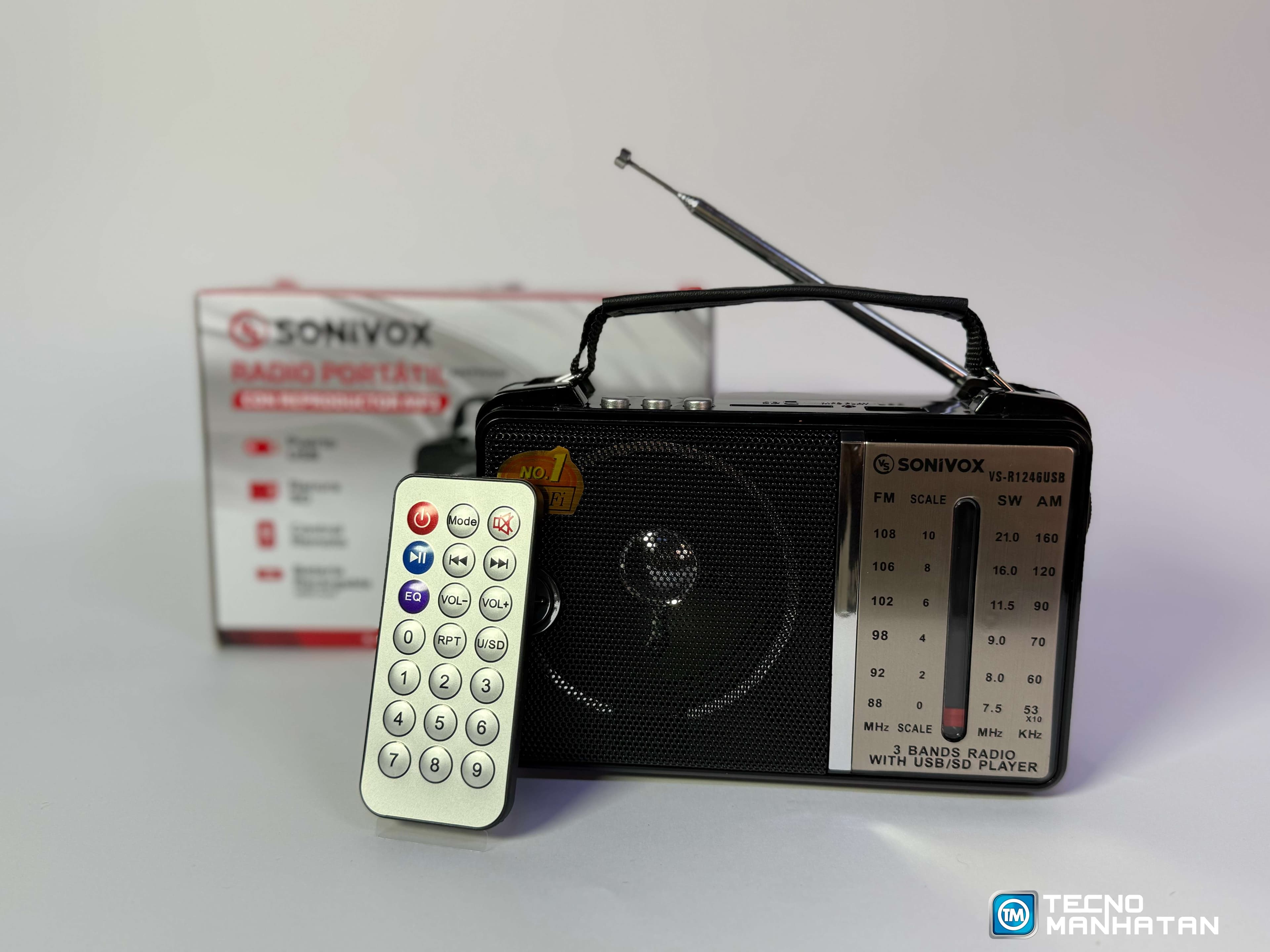 RADIO PORTATIL CON MP3