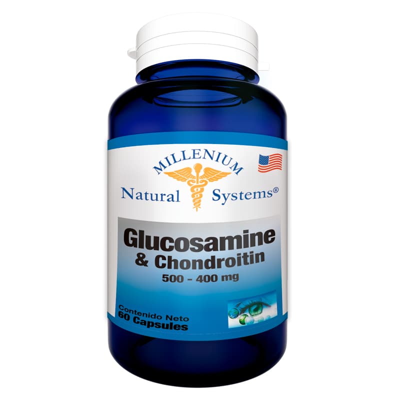 Glucosamina + CA 500/400 mg 60 Cap