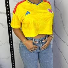 CROP TOP MUJER SELECCION COLOMBIA