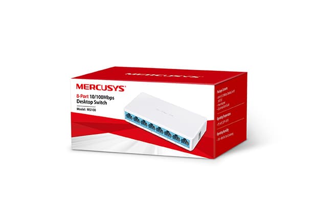 Switch Escritorio 8 Puertos 100 MERCUSYS