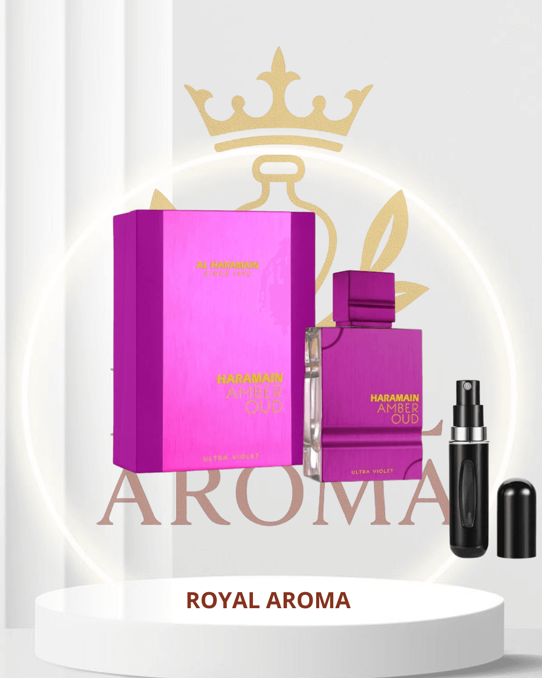 HARAMAIN ULTRA VIOLET CAJA  .PERFUMERO