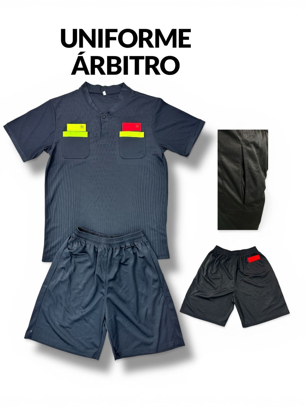 UNIFORMES DE ARBITRO  DIFERENTES COLORES