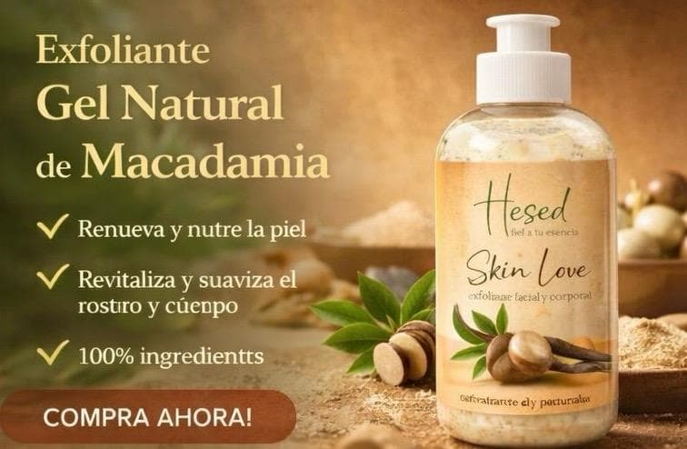 Exfoliante macadamia