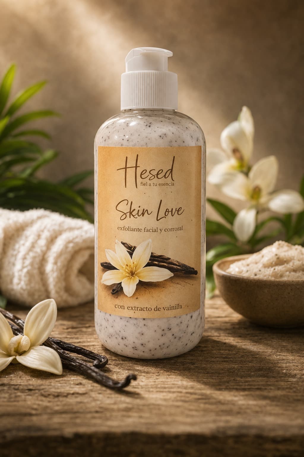 Exfoliante vainilla