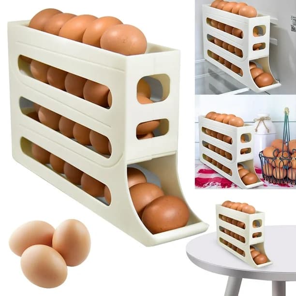 Dispensador De Huevos Pro 4 Niveles 30 (