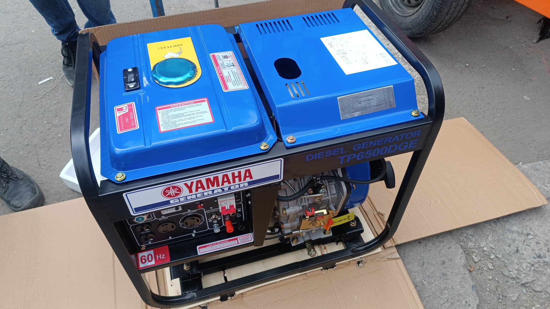 Planta eléctrica yamaha 6500