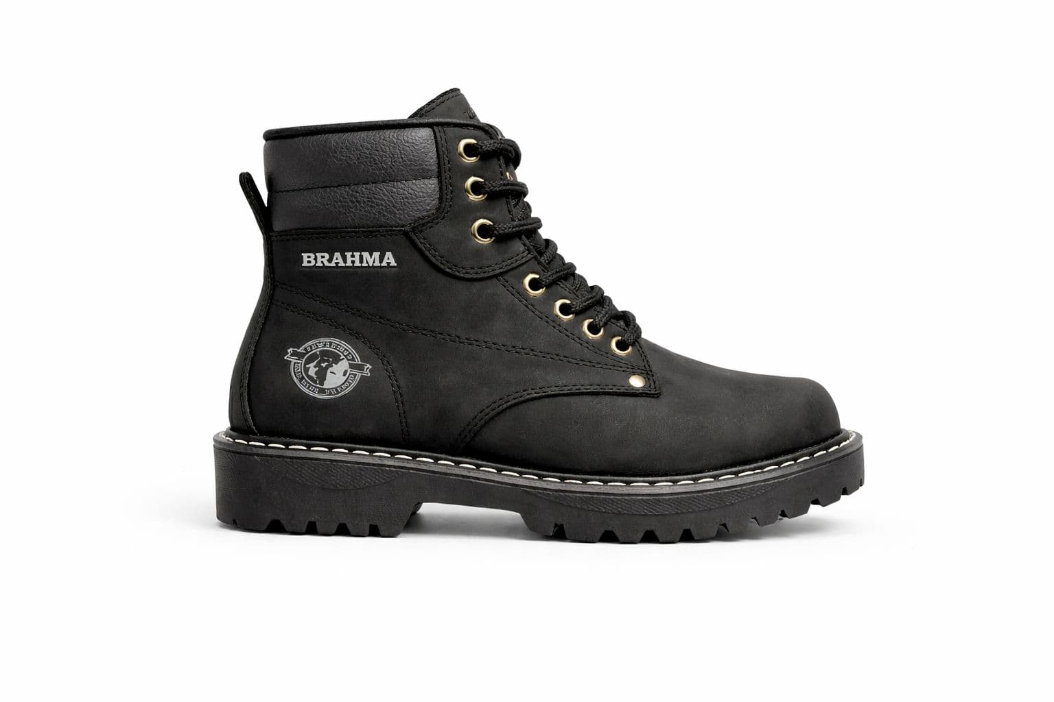 Bota Brahma color negro