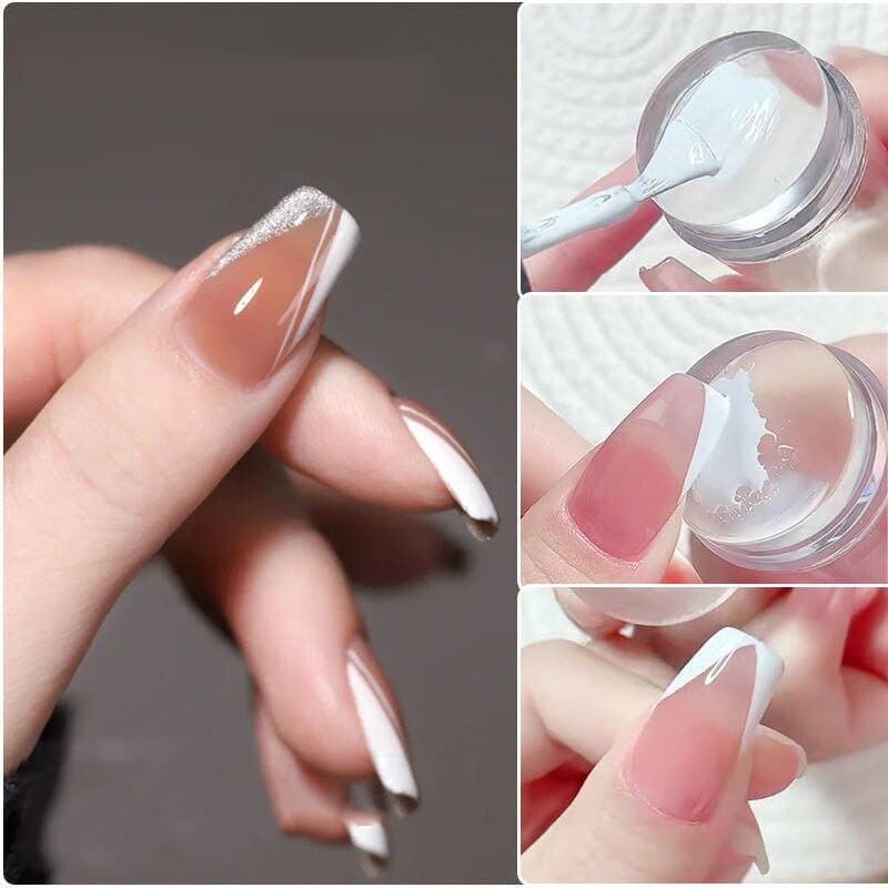 Sello pinta uñas Estampador silicona