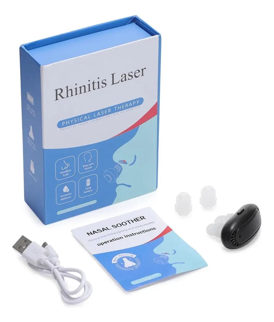 Dispositivo Láser Rinitis Alergias Nasal