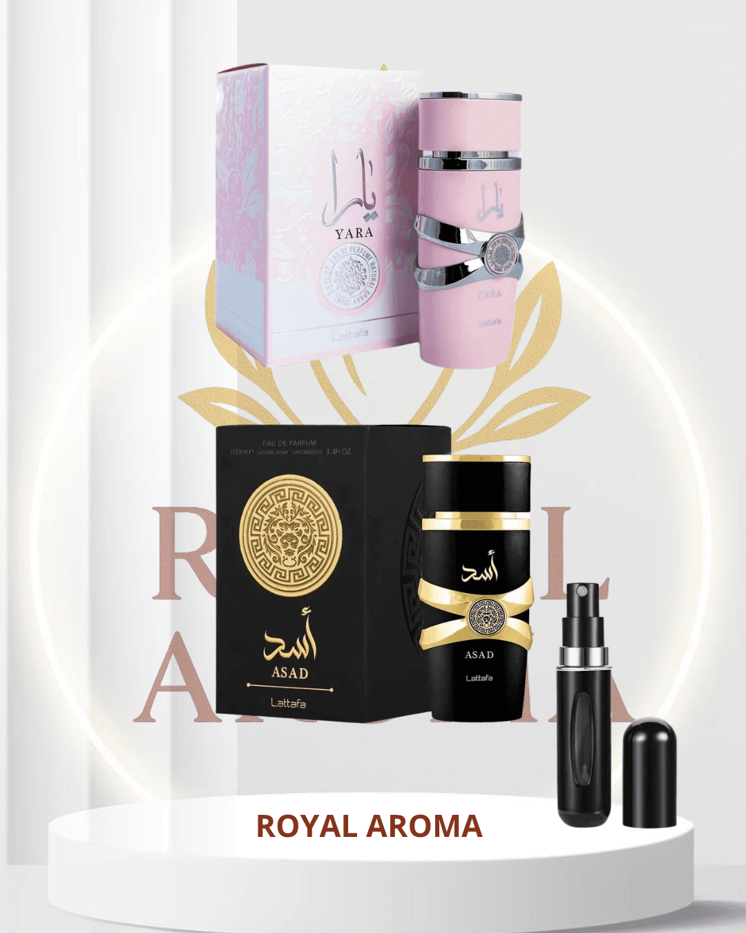 Asad + yara .Perfumero