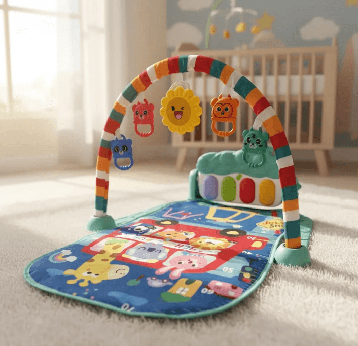 Gimnasio Tapete Musical Bebe HR5625-AZO