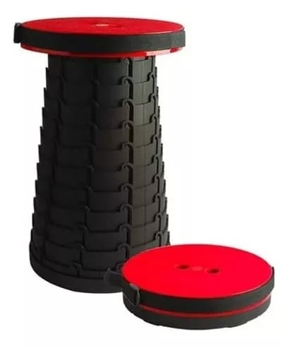 Silla Plegable Redonda Butaco Taburete