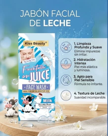 Jabón Facial de leche