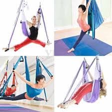 hamaca o columpio para yoga aéreo
