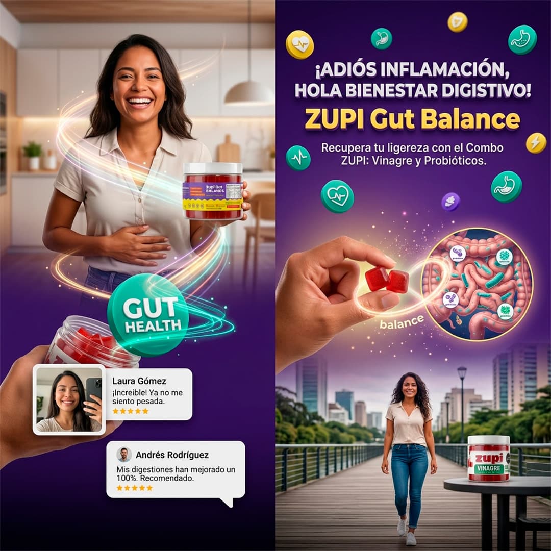 Combo probióticos + vinagre ZUPI