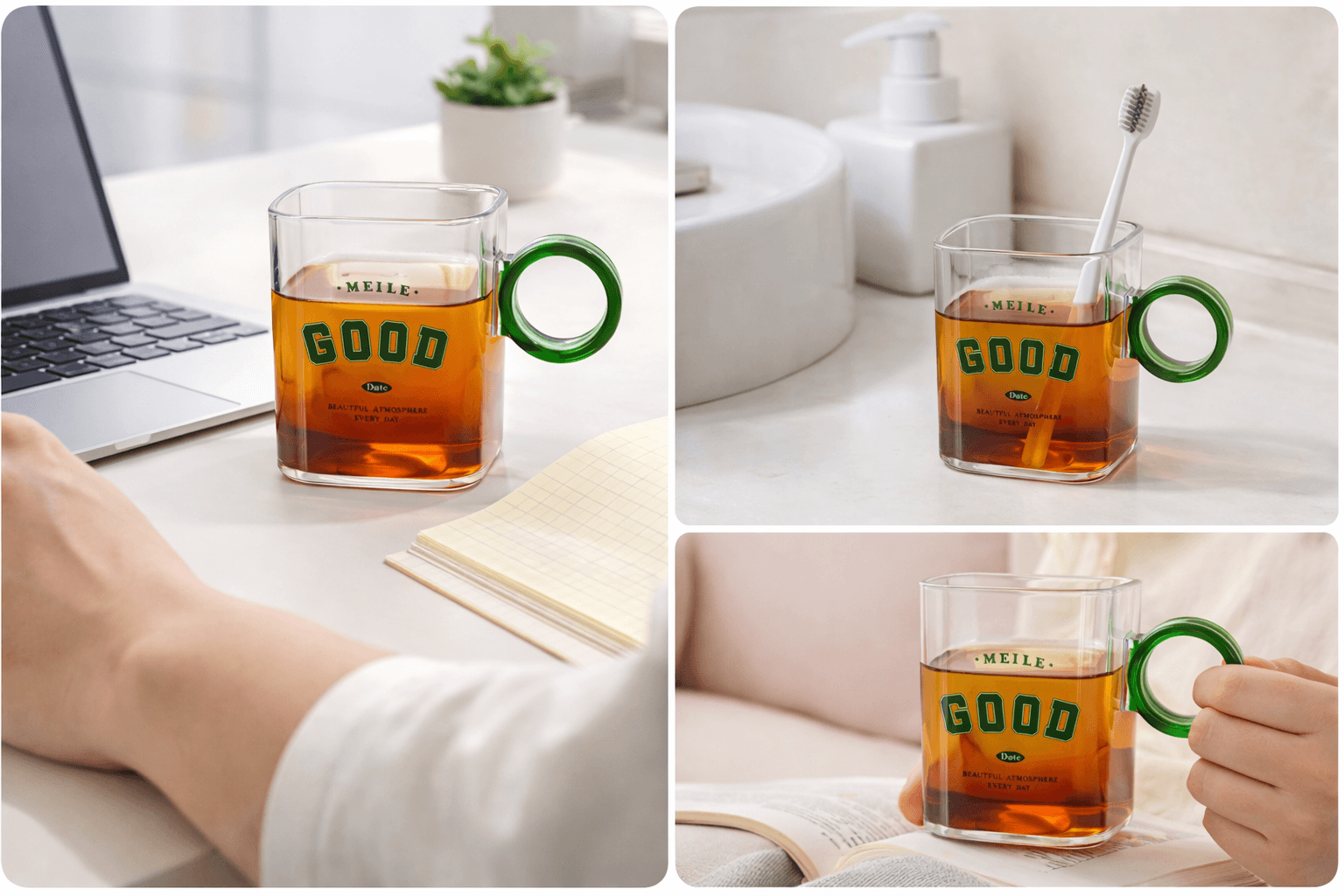 Pocillo Meile Good Transparente