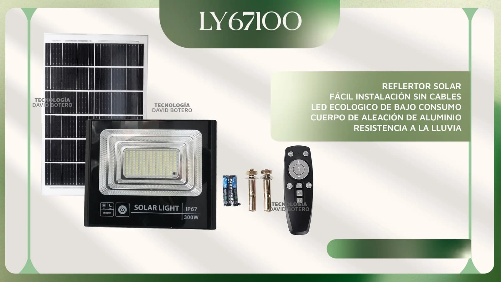 Panel Solar LYLU 67100
