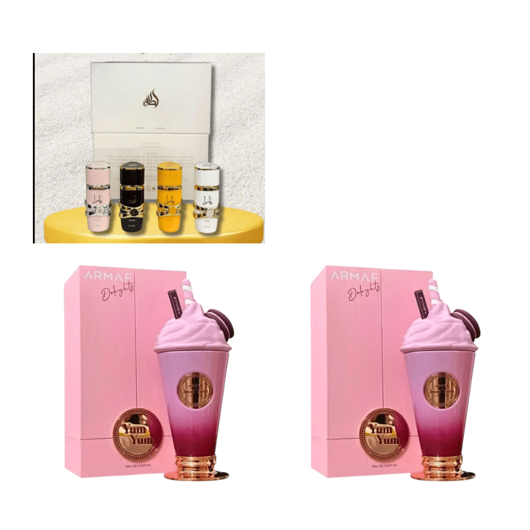 SET MINI YARA X4ML+2 YUM YUM CAJA