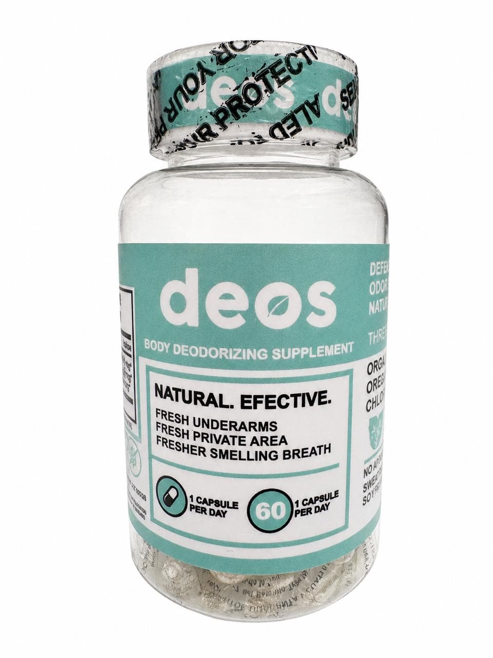 Deos x 60 Capsulas Desodorante Interno