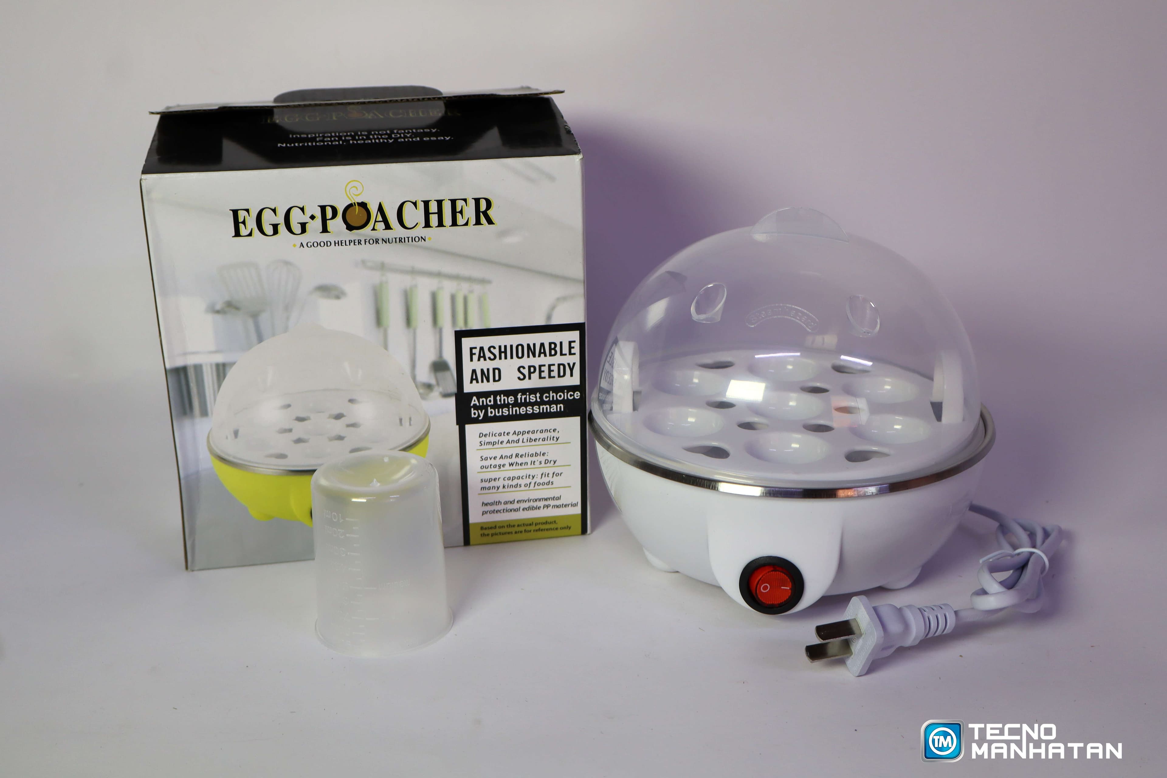 Hervidor Eléctrico de Huevos Multifuncio
