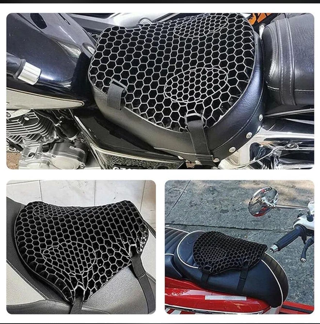 Cojín Para Asiento Moto