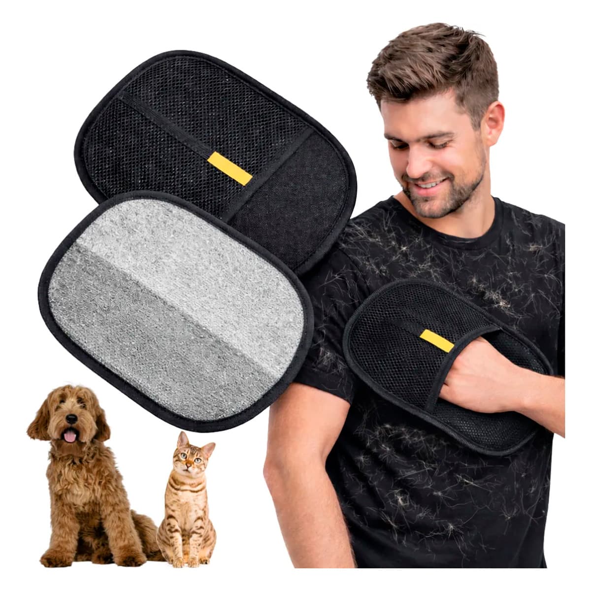 Quita Pelo Gato Perro Ropa Guante Remove