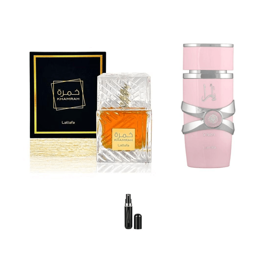 KHAMRAH + YARA + 1PERFUMERO