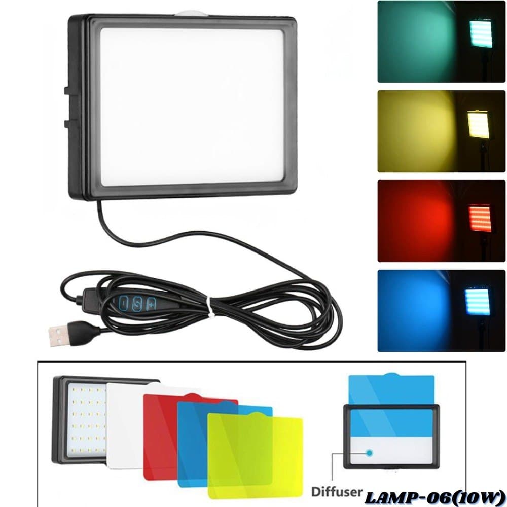Lampara Panel De Luz Led LAMP-06(10W)