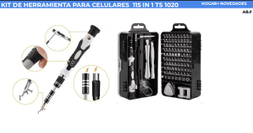 KIT DE HERRAMIENTA PARA CELULARES 115 IN
