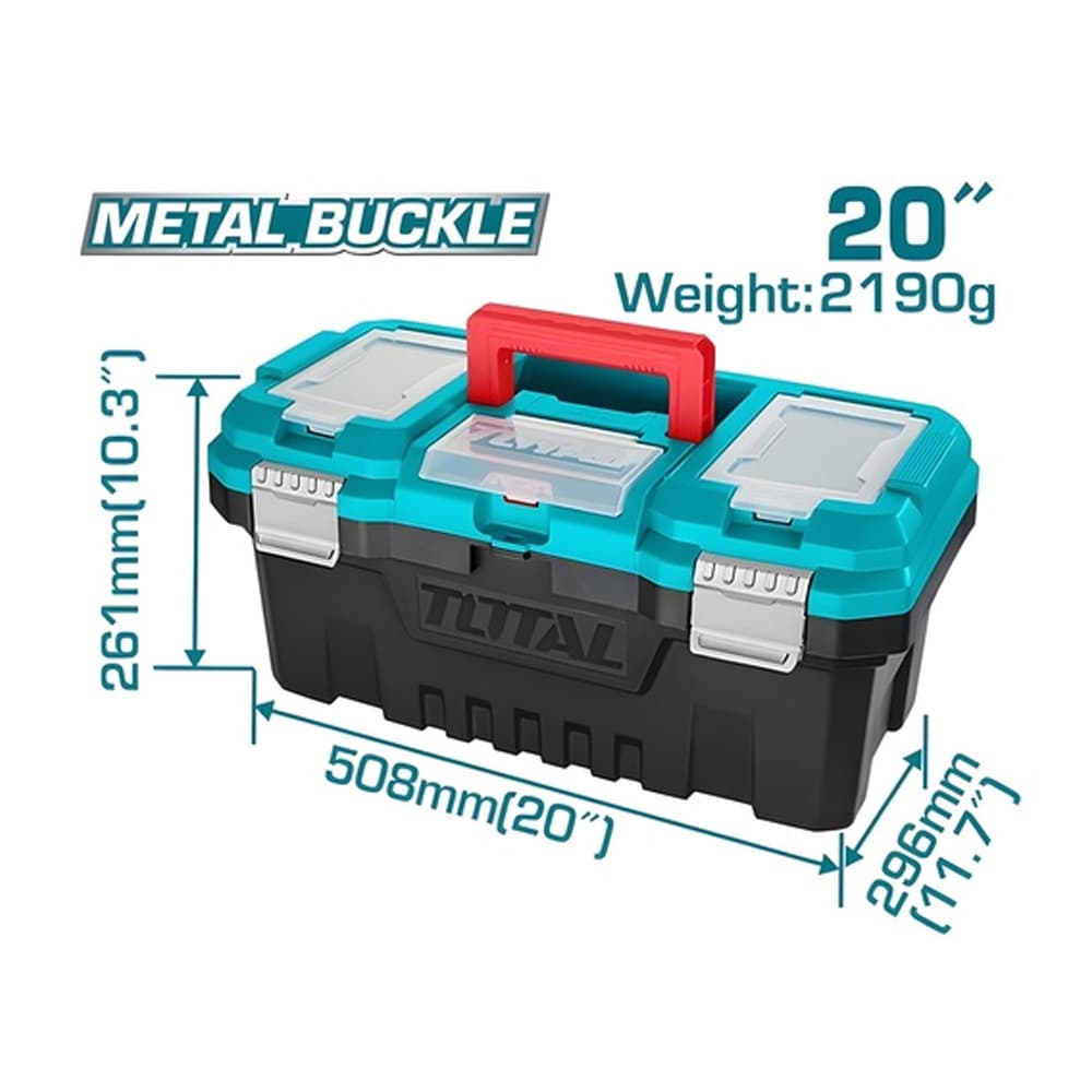 CAJA HERRAMIENTA 20" PLASTICA TOTAL