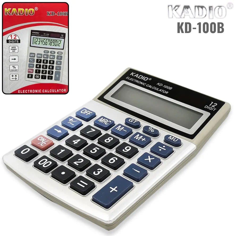 Calculadora Kadio Kd-100b 12 Digitos