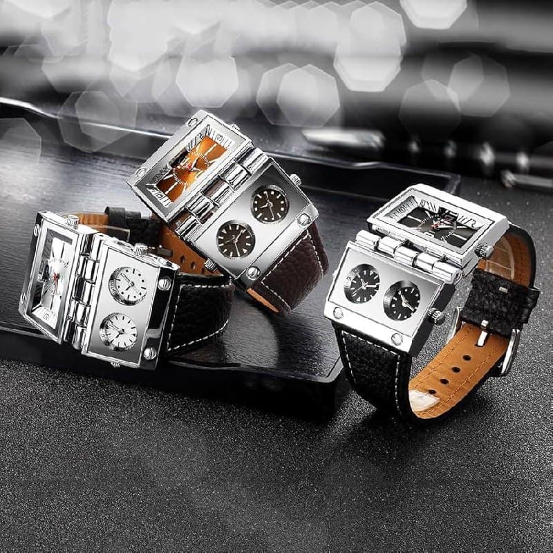 Reloj OULM 9525 Bisagra 3 Horas Hombre