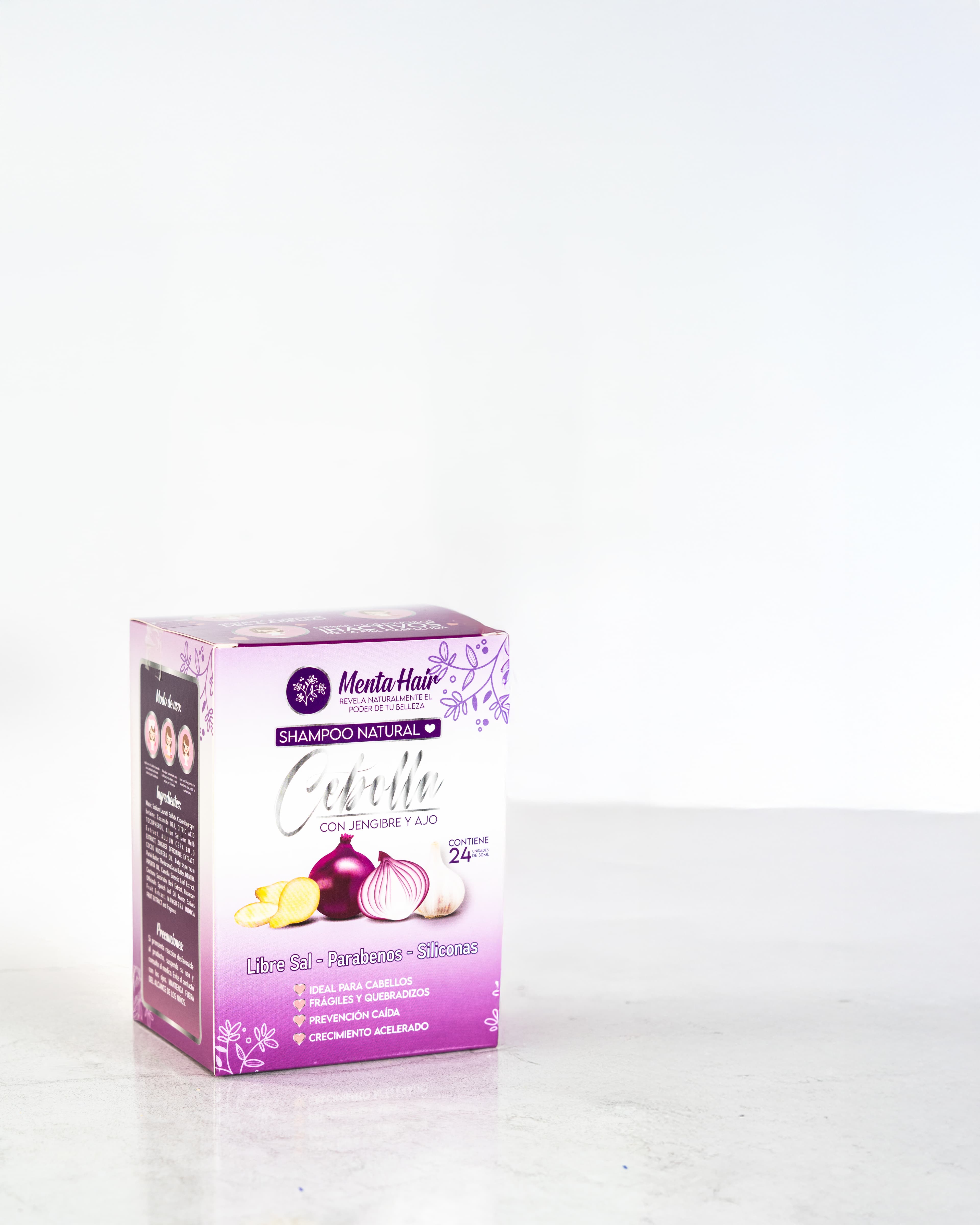 Sachet Shampoo Fortalecedor con Cebolla