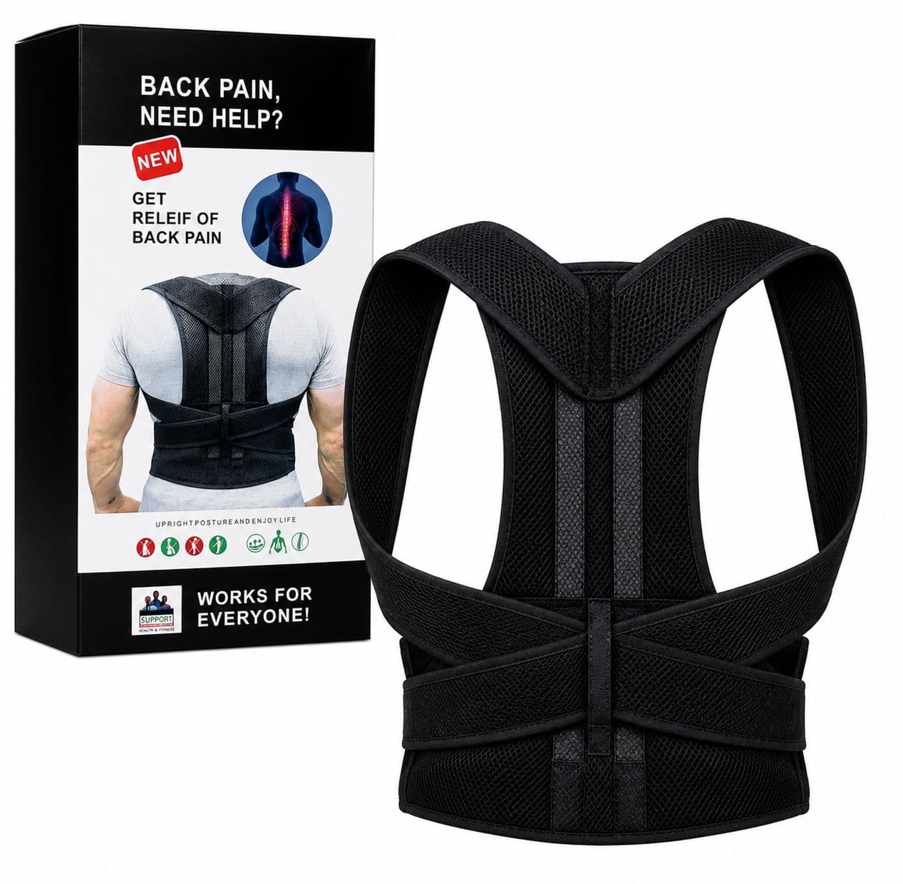 CORRECTOR DE POSTURA Y LUMBAR