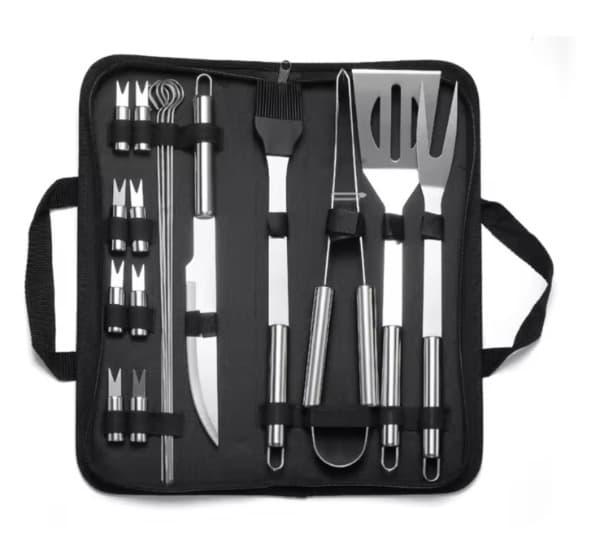 DI Juego Utensilios BBQ 18 pz