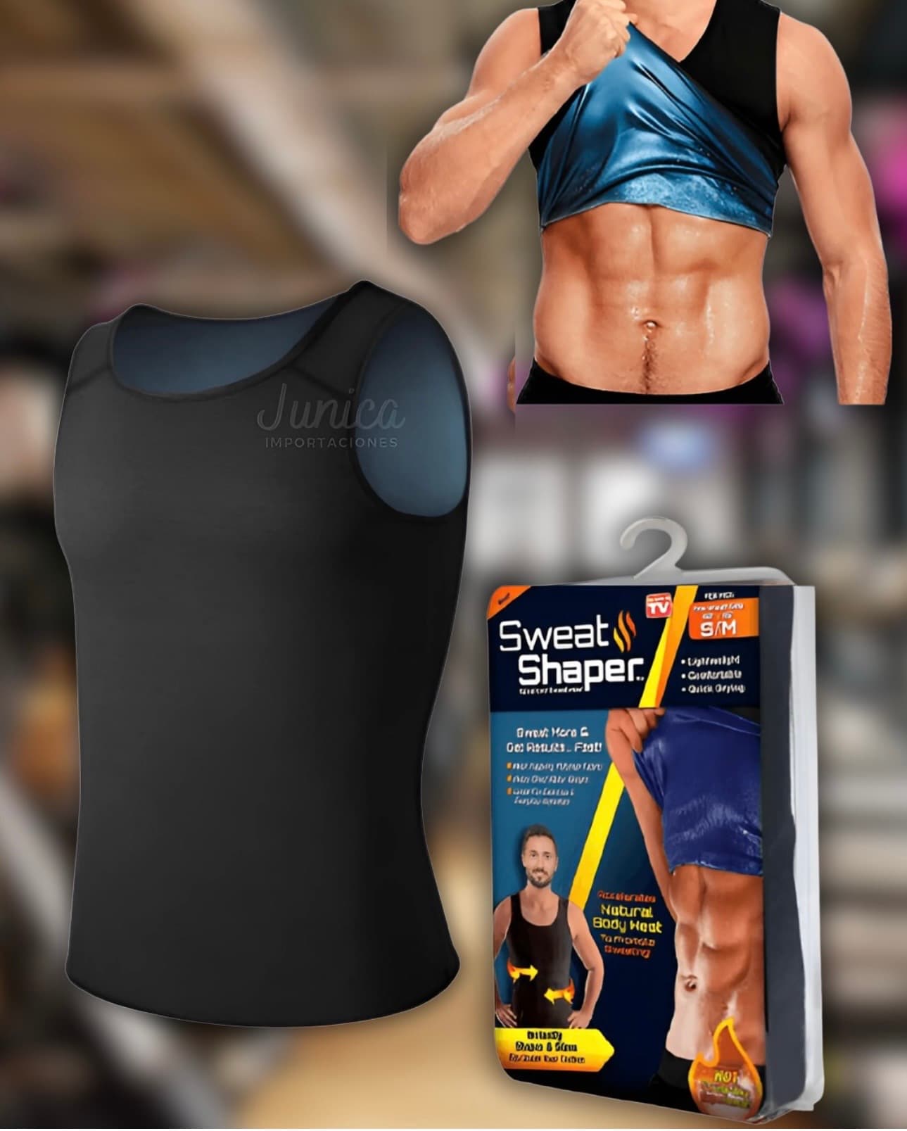 Faja hombre de sudar