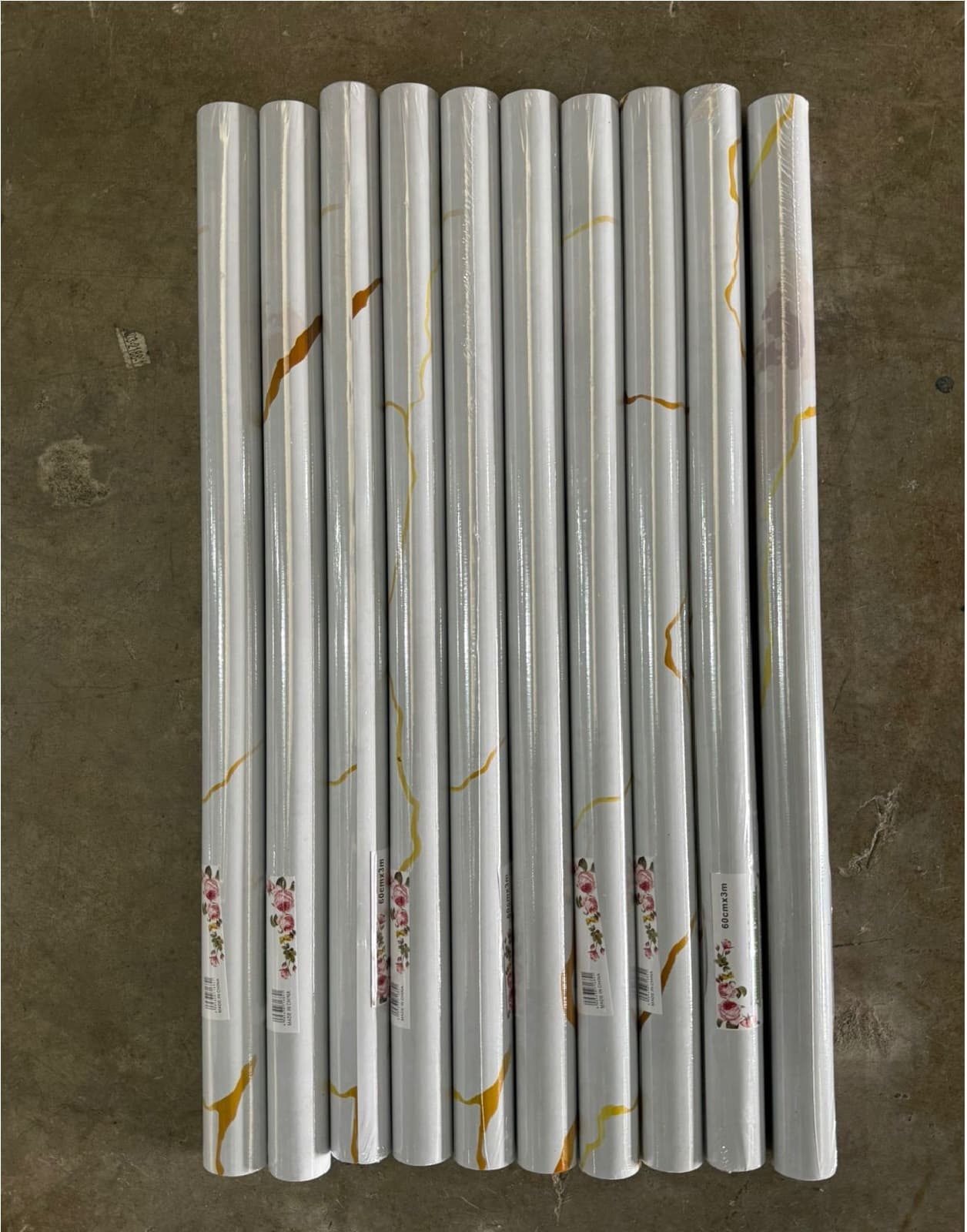Papel Adhesivo Mármol Rollo 60cm x 3 mts