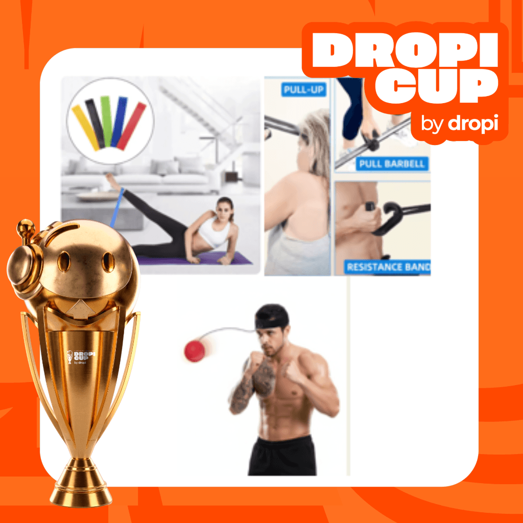 DROPI CUP COMBO BANDAS ELÁSTICAS+AGARRE