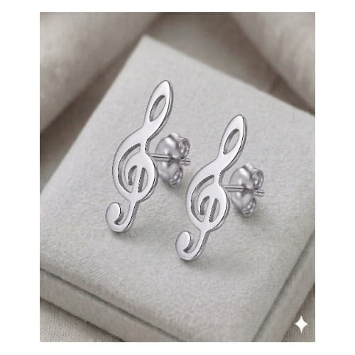 Topo clave de sol plata 925