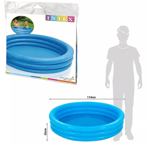 Piscina INTEX 3 aros azul 114x25 59416