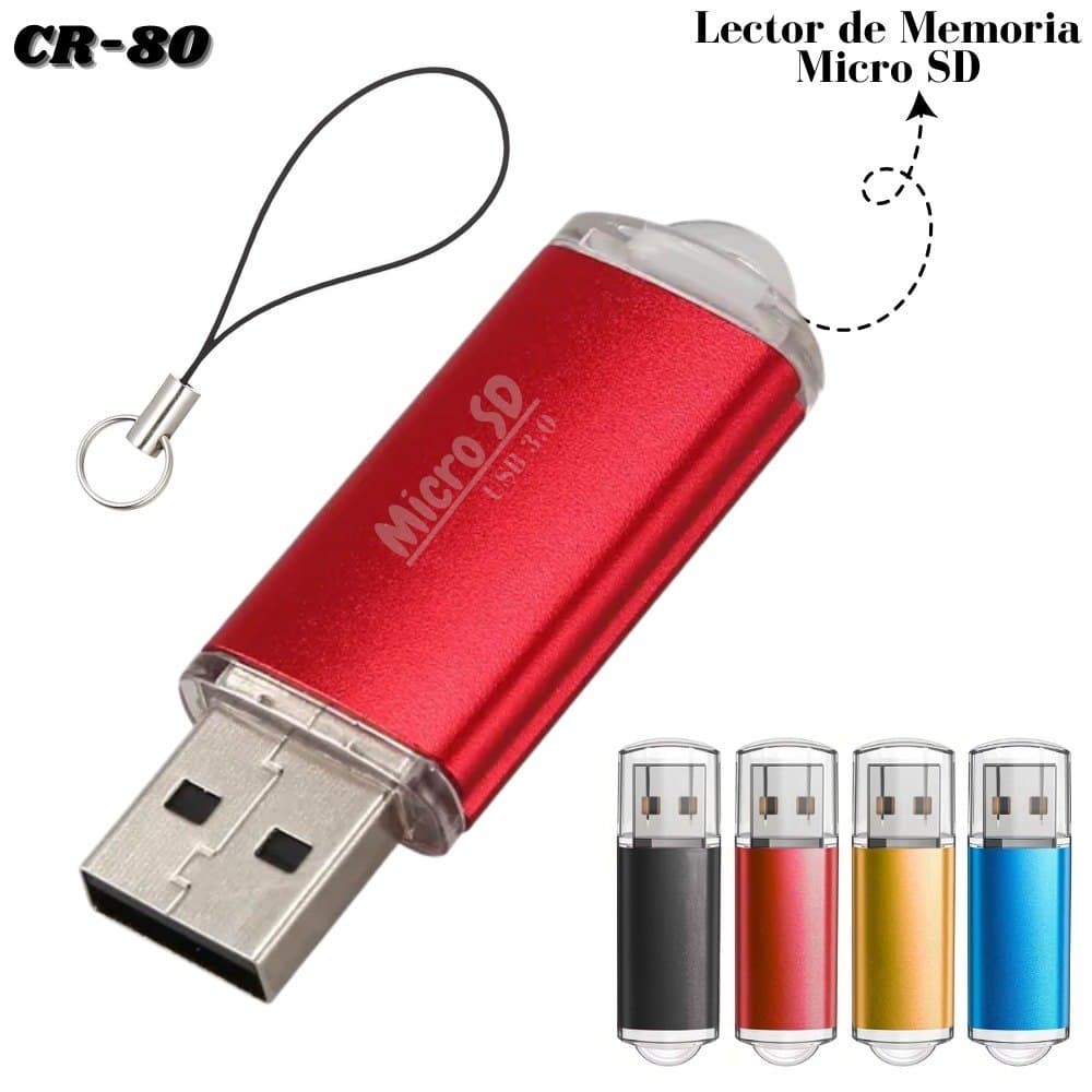 Adaptador Lector de Memoria CR-80