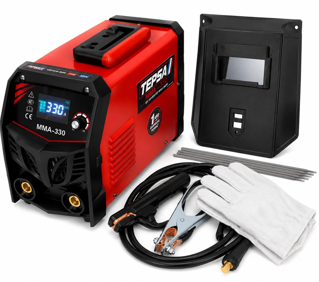 SOLDADOR INVERTER 330 AMP TEPSA