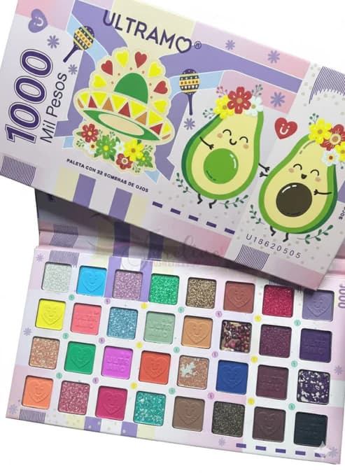 Paleta De Sombra 32 Tonos